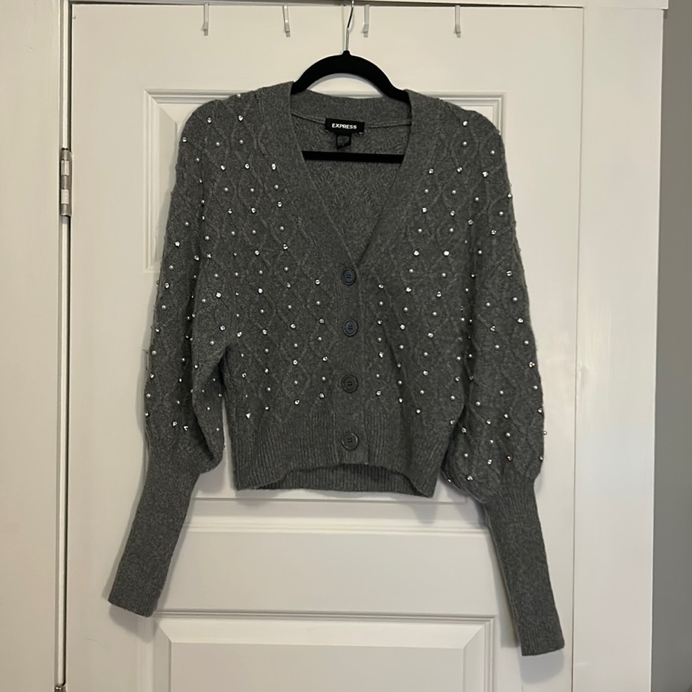 Express cardigan sweater